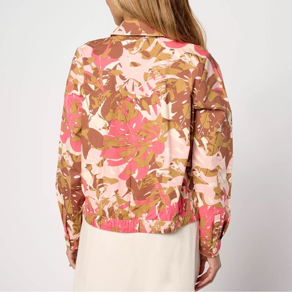 Zuda Stretch Woven Ripstop Collared Utility Jacket Large - Picture 3 of 11